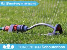 Help! Een droog, geel, dor gazon