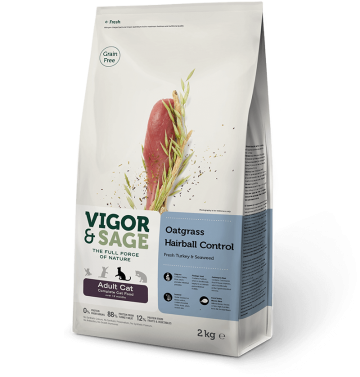 Vigor en sage hairball control